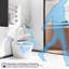 Toilette intelligente de luxe avec bidet intégré