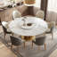 Simple Artificial Marble Round Dining Table-103446795