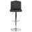 Kaitlyne Adjustable Height Crown Back Barstool w/Accent Nail Trim in LeatherSoft-909303885-805465724