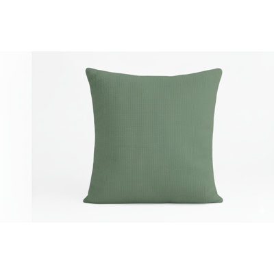 Coussin carré Sunset 18 po x 18 po, menthe