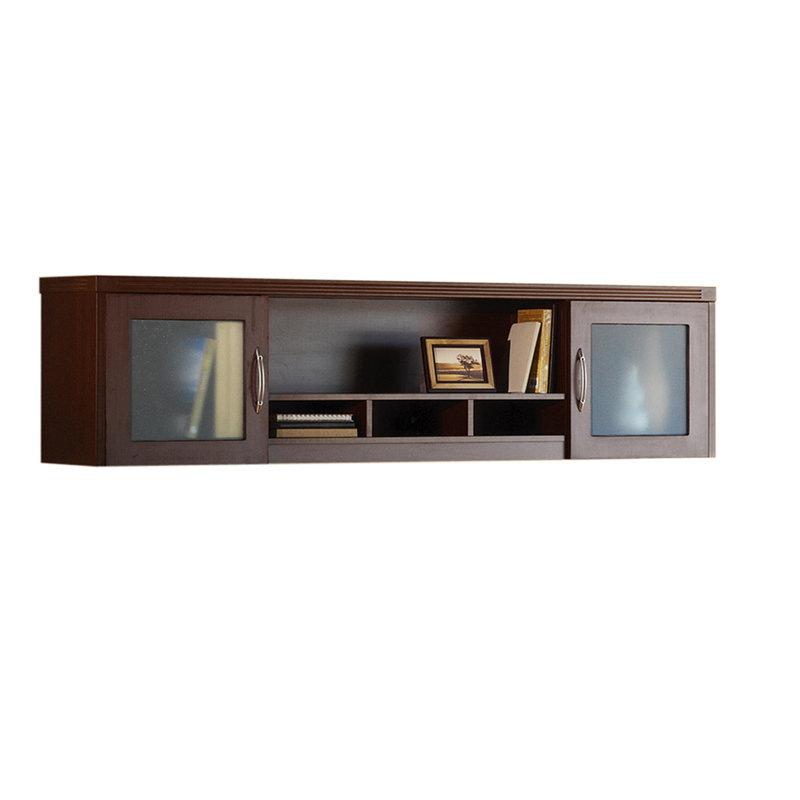 Aberdeen 19.13 H x 72 W Desk Hutch, Mocha