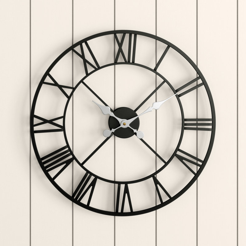 Maddison Metal Wall Clock