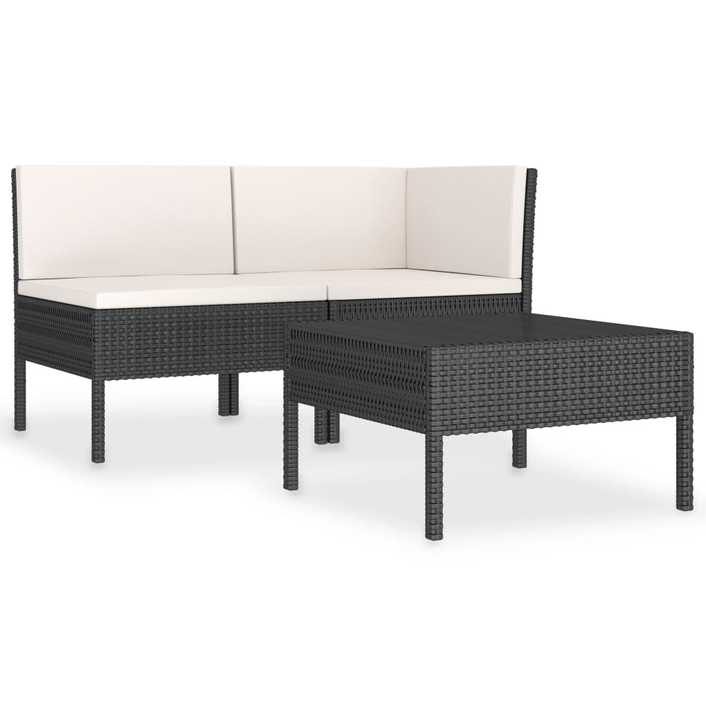 2-Sitzer Lounge-Set Joellie mit Polster