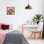«Blush Abstract Bouquet», art mural encadré par Sasha-1177662296-1177662277