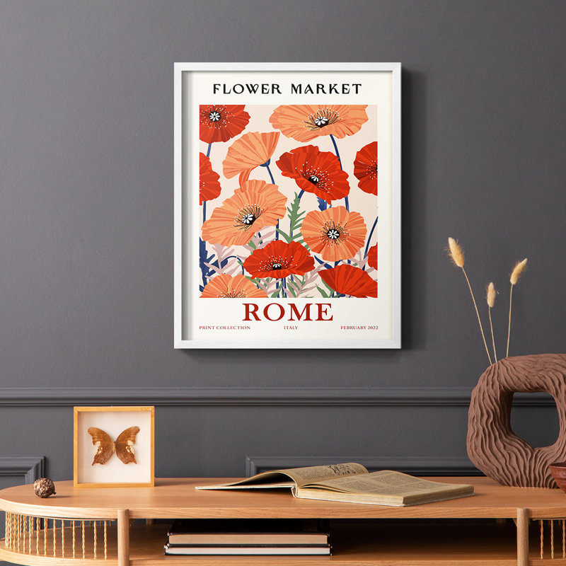 Matisse XXII, reproduction encadrée - bois massif, H 28 po x l 22 po, Blanc