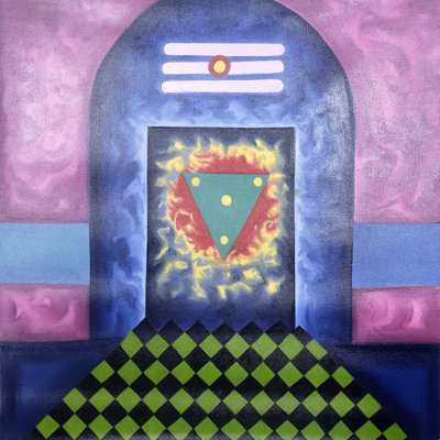Tantric Painting | Oil On Canvas | For Wall Décor