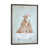 Toile encadrée de bois rustique foncé