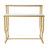 Gold Two-Layer Display Shelf Purse Display Stand