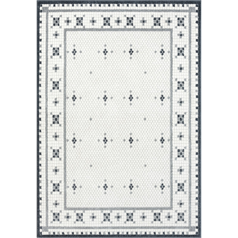 Kearstyn Geometric Indoor Rug, Rectangle 6' x 9'