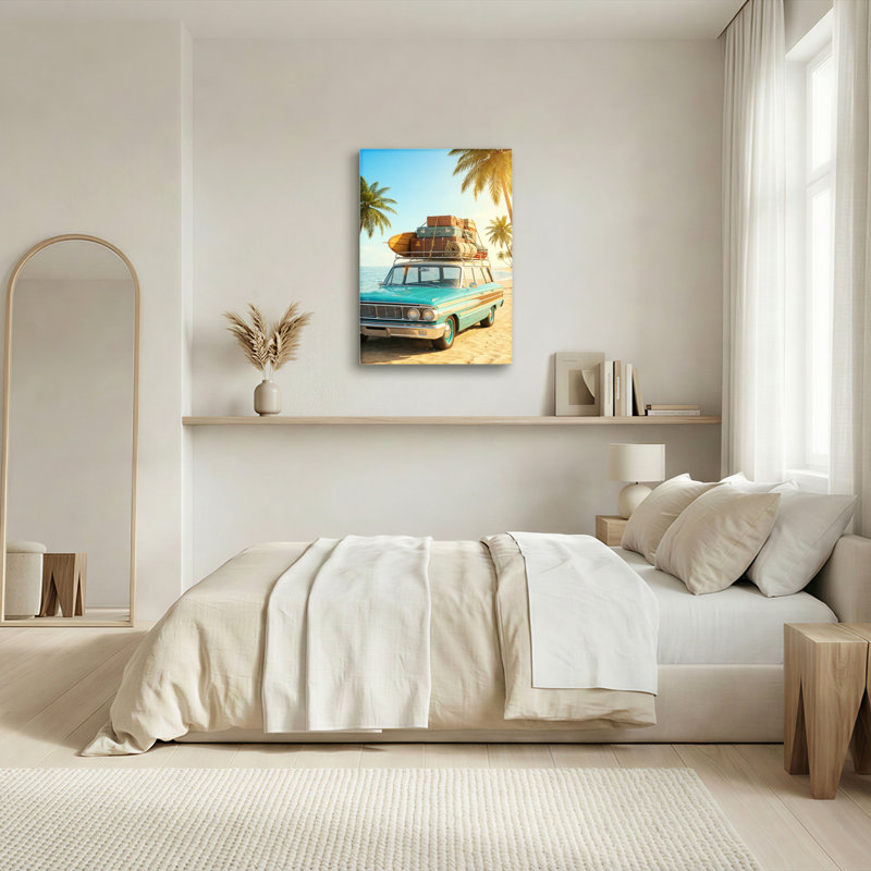 «Beach Adventure», reproduction d'art sur toile, ensemble de 1, Wrapped Canvas, 24"H x 18"W