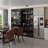 Abeeda Glass Door Dining Cabinet With Lighting