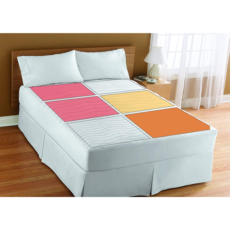 Surmatelas chauffant en polyester de 0,2 po Sunbeam