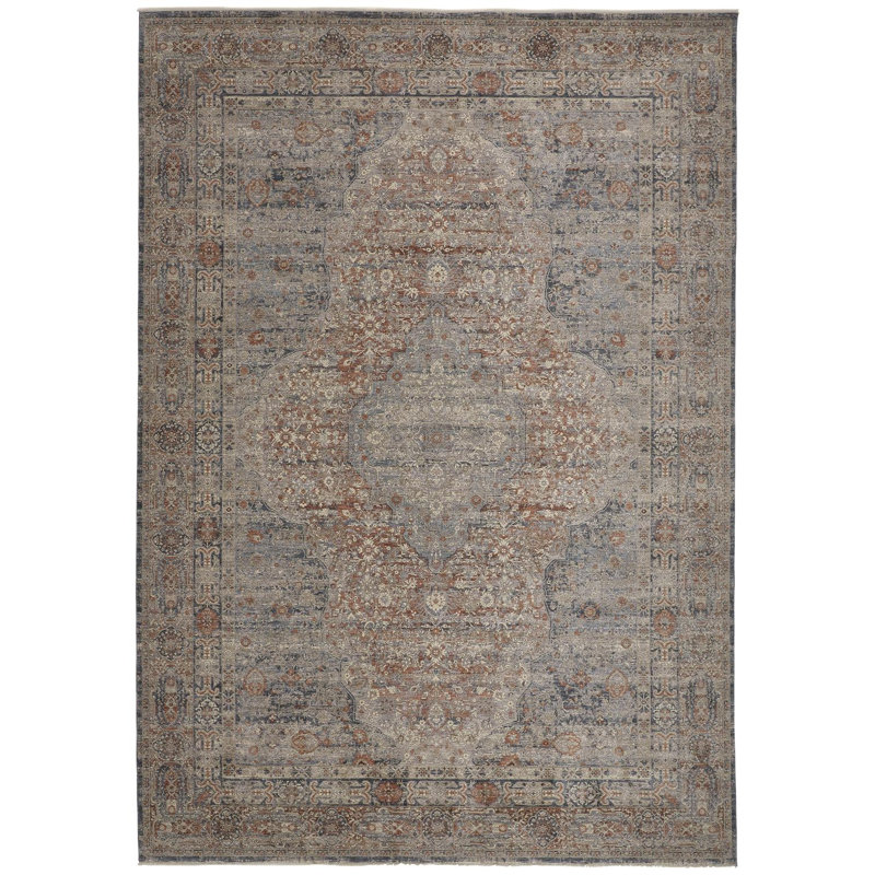 Gilford Oriental Indoor Rug, Rectangle 2' x 3'