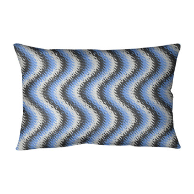 Coussin lombaire rayé intérieur / extérieur Katelyn Elizabeth
