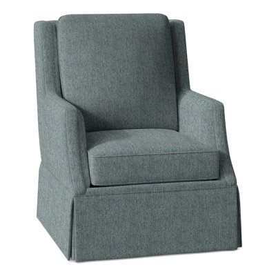 Savannah Skirted Swivel Glider