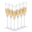Verre à vin classique 5 oz. Flûte en cristal