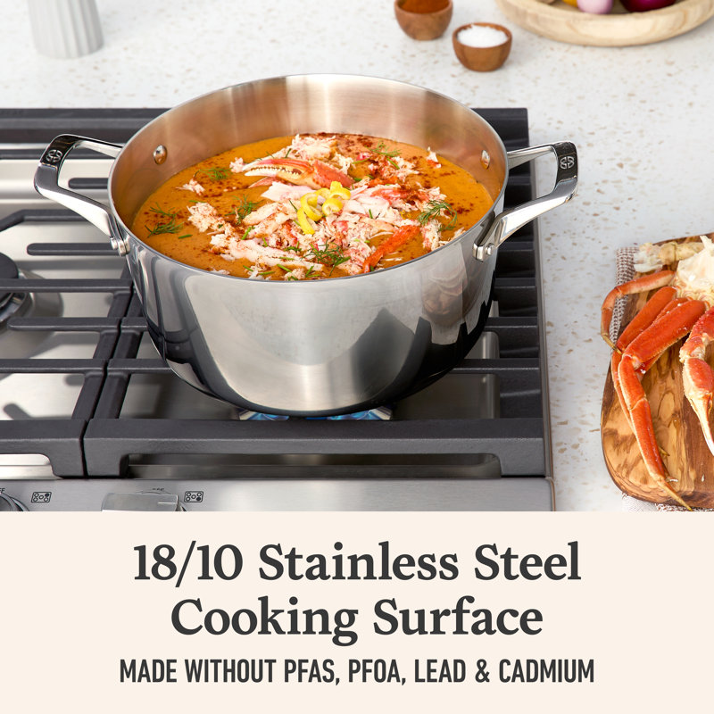 Calphalon Premier Stainless Steel 12-Piece Cookware Set