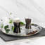 LAV - Derin Glass Tea Cup Saucers - 13cm-1766363680