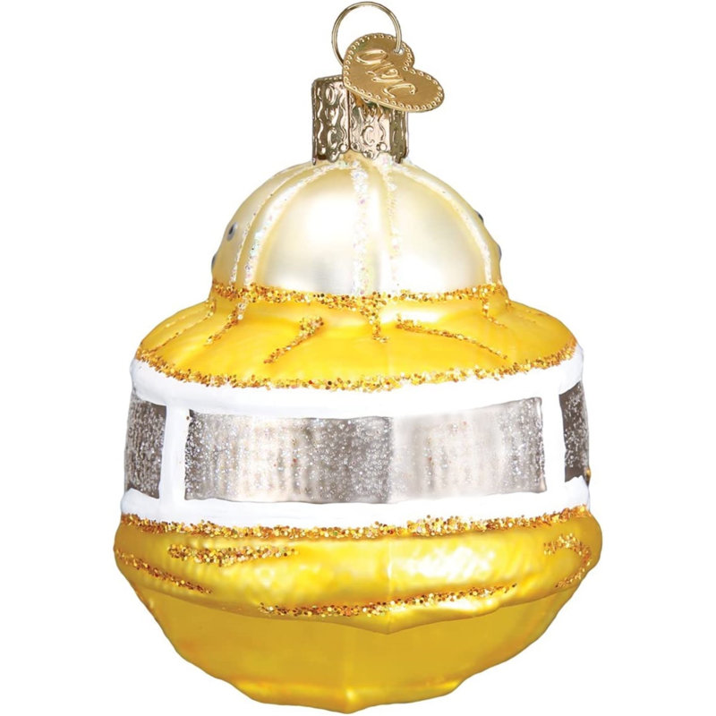 Ornement en verre soufflé pour sapin de Noël Old World