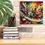 «Jazzplotion 2» par Rich Monet, art mural sur toile-2071964195