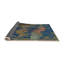 Tapis bleu / brun-1956899230