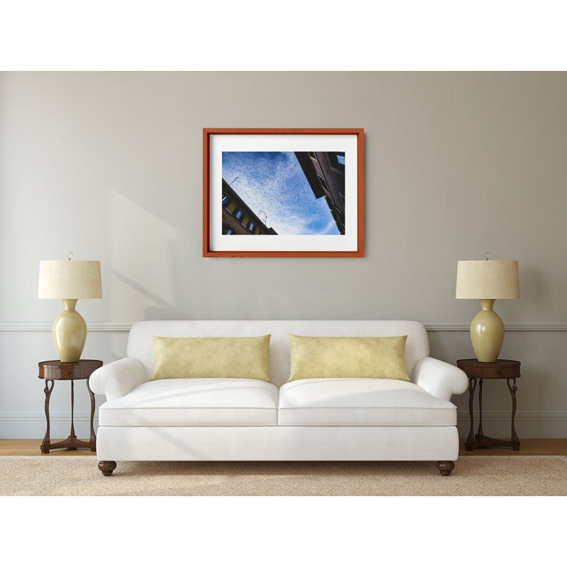 Before Sunset Print by Joseph Regan, 22" H x 26" W x 0.75" D, Cherry