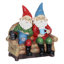 Statue de gnome paresseux solaire Good Time par Exhart