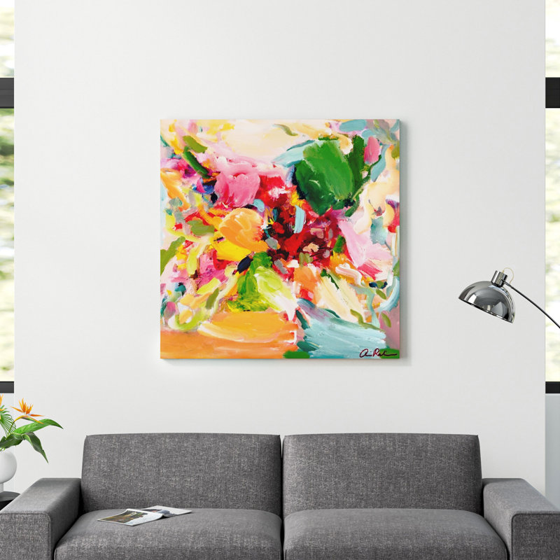"French Macarons" par Amira Rahim, reproduction sur toile, H 48 po x l 48 po, Toile tendue, Sans cadre