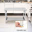 48 po x 24 po Table de travail pliante en acier inoxydable pour la cuisine commerciale, le restaurant et le garage