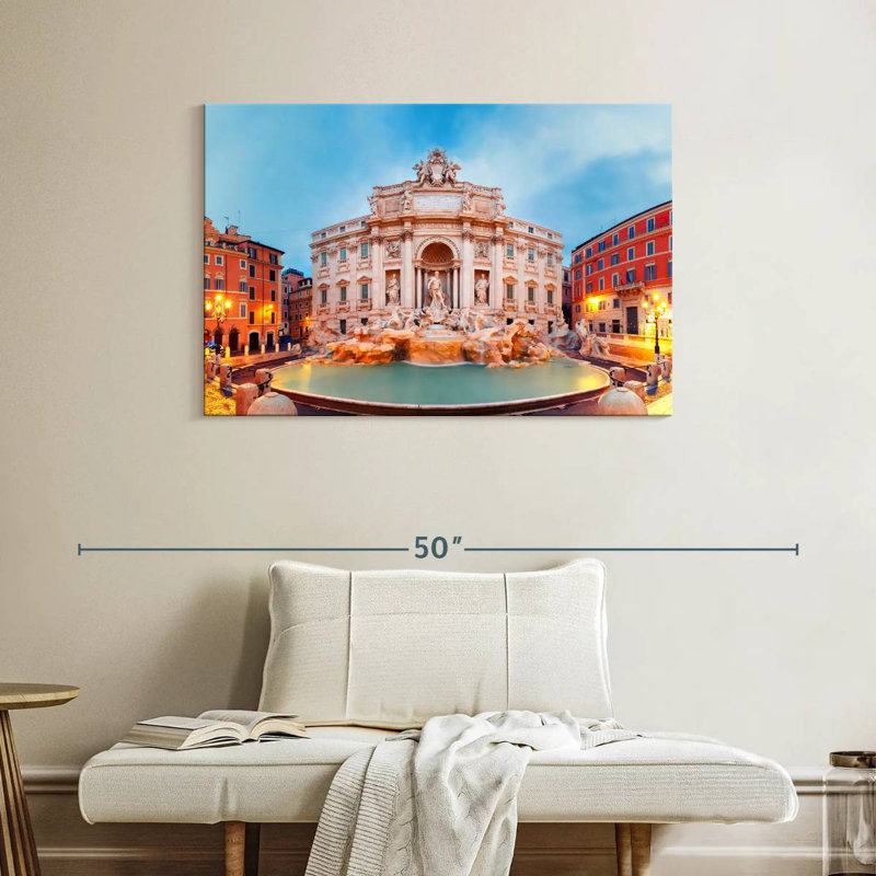 Ravi Fontana Di Trevi, 26" H x 39" W