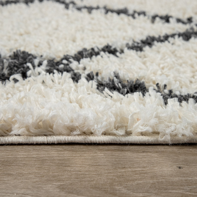 Aledo Geometric Area Rug, Round 160cm