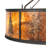 8 - Light Wrought Iron Pendant