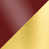 Burgundy Red/Brass