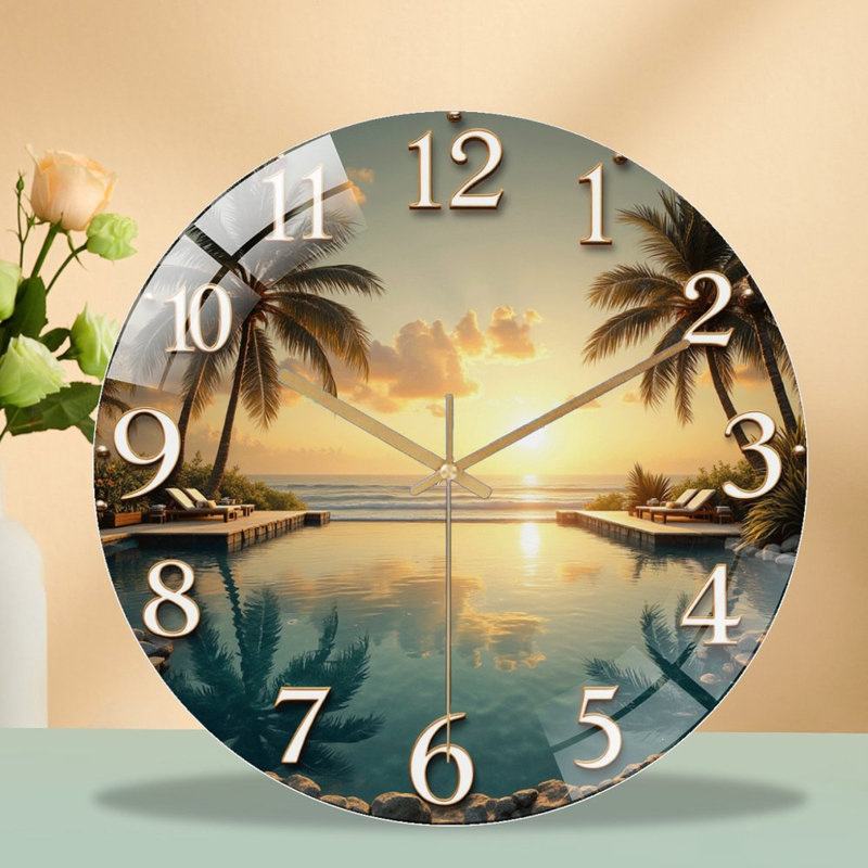 Horloge murale 12 po