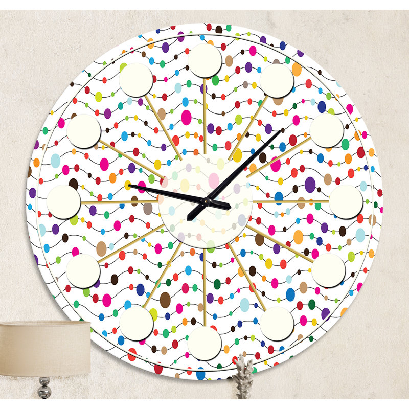 Horloge murale Mid-Century, Moyenne