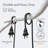 Ambience Pro 48 ft. Plug-In Outdoor Patio LED String Lights with 15 Warm White S14 Edison Bulbs, Weatherproof-131071435