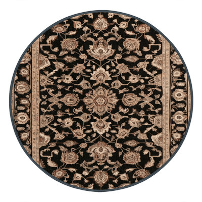 Tapis brun lavable à la machine