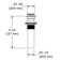 Riobel Lavatory Push Drain With Overflow