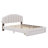 Upholstered Platform Bed With Drawer-1106813773