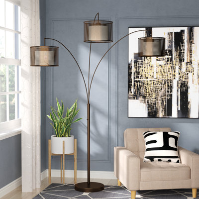 Hunnewell 83'' Bronzed Tree Floor Lamp