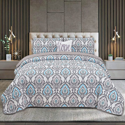 Polyester Paisley Quilt