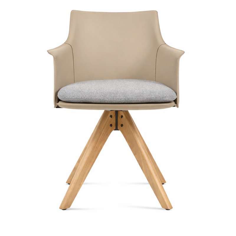 Fauteuil Briancon, Os, Naturel