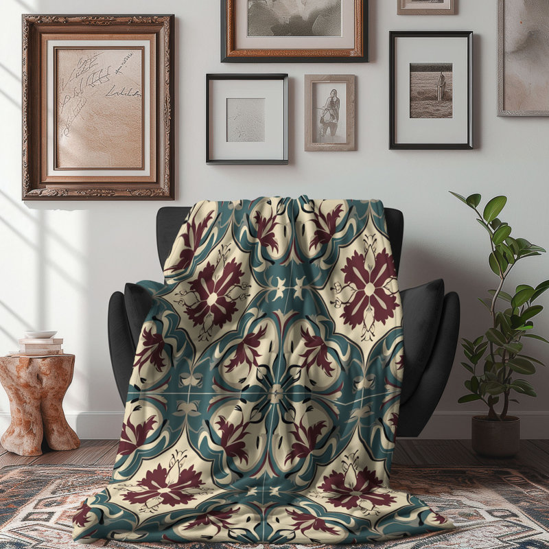 Jeté antique 1 pièce - Sherpa Premium, Grand lit