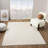 Kamrudeen Geometric Machine Made Power Loom Polypropylene Plastic Area Rug in Beige-979659979