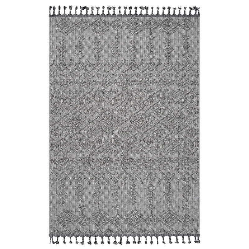 Loom & 6x9 White Area Rug - Elegant For Living Room, Study. Stain-, Non-shedding. Pet-, Approved. Medium Pile Height. Polypropylene, Cotton Backing Stylish Option Home Office. Stain , Pet Safe. Pile,