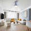 Moa 23'' Ceiling Fan with LED Lights