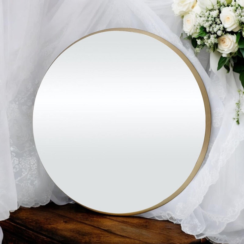 Southa Round Mirror, 50cm H x 50cm W