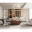 Table basse à plateau relevable cannelé de 38,6 po avec rangement et hauteur réglable, placage en bois massif, décor moderne pour salon, chambre à coucher, appartement ou bureau