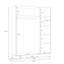 Chael Manufactured Wood Wardrobe
