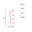 White 2-door Kitchen Storage Cabinet